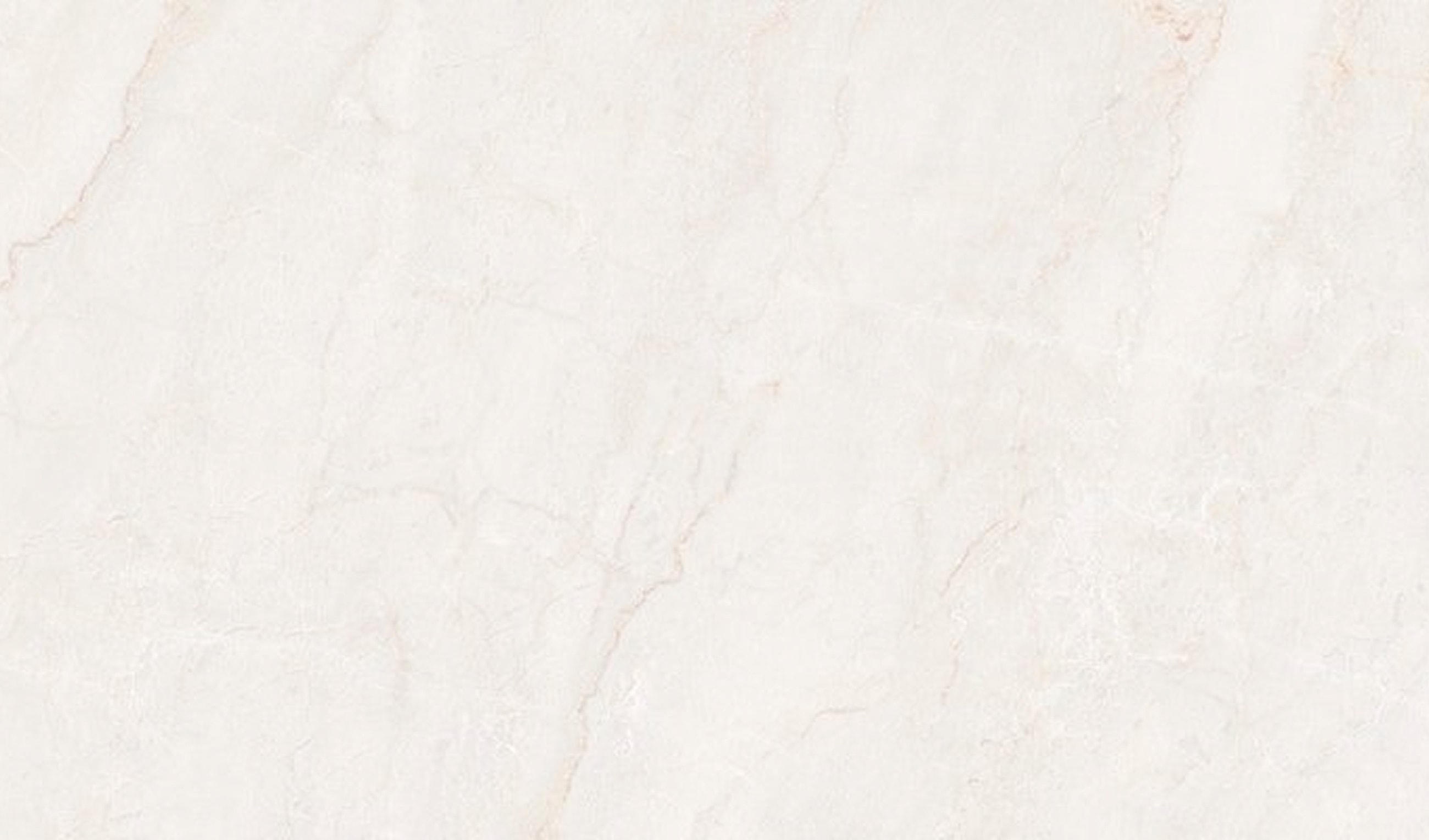 White marble texture background with subtle veining.